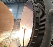 金屬熱噴塗修複鍋爐爐膛燃燒係統