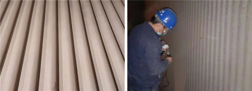 滿城電廠鍋爐受熱麵噴塗施工 滿城電廠鍋爐受熱麵噴塗施工