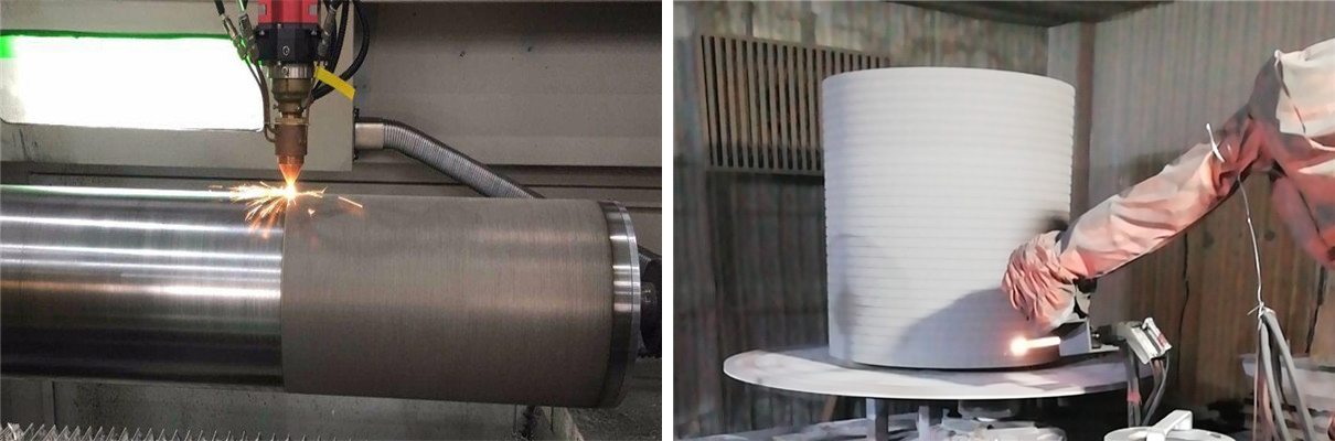 金屬熱噴塗與激光熔覆技術有什麽不同 金屬熱噴塗與激光熔覆技術有什麽不同