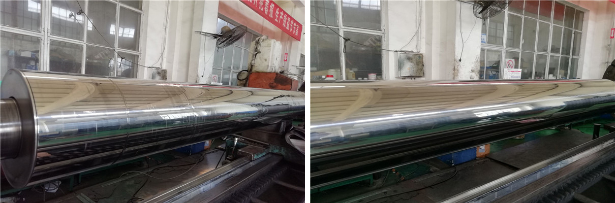 壓光輥表麵超音速噴塗碳化鎢陶瓷塗層 壓光輥表麵超音速噴塗碳化鎢陶瓷塗層