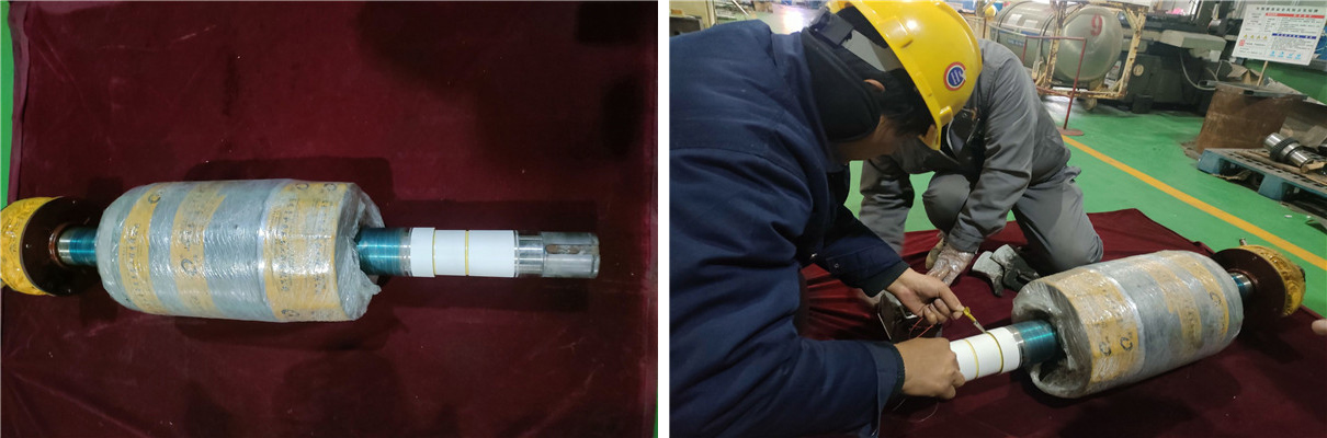 電機轉子軸承座表麵等離子噴塗絕緣陶瓷塗層 電機轉子軸承座表麵等離子噴塗絕緣陶瓷塗層