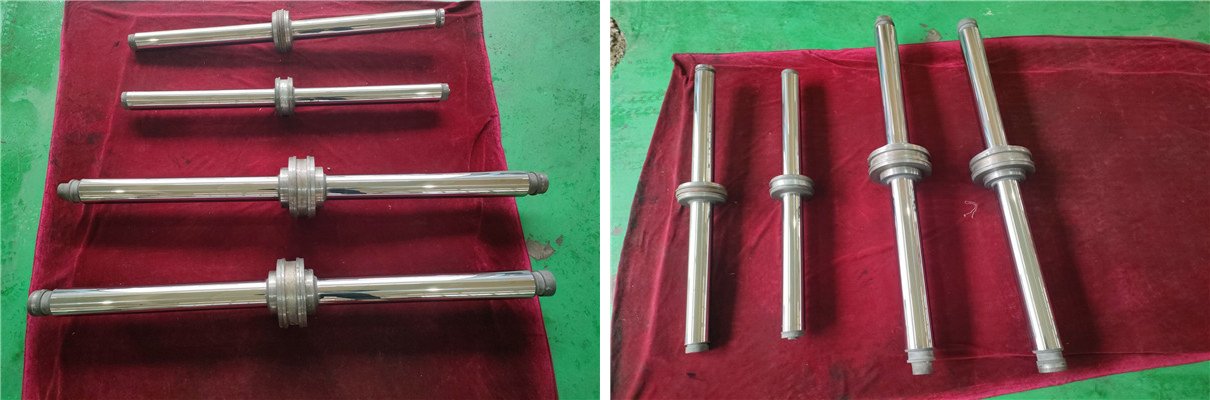 石油行業液壓活塞杆表麵超音速噴塗強化 石油行業液壓活塞杆表麵超音速噴塗強化