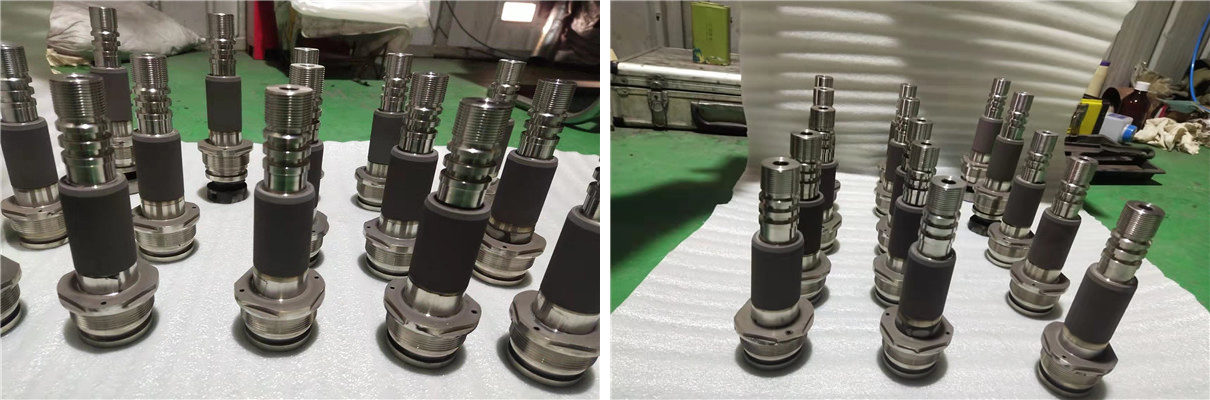 渦輪支架表麵超音速噴塗碳化鎢塗層 渦輪支架表麵超音速噴塗碳化鎢塗層