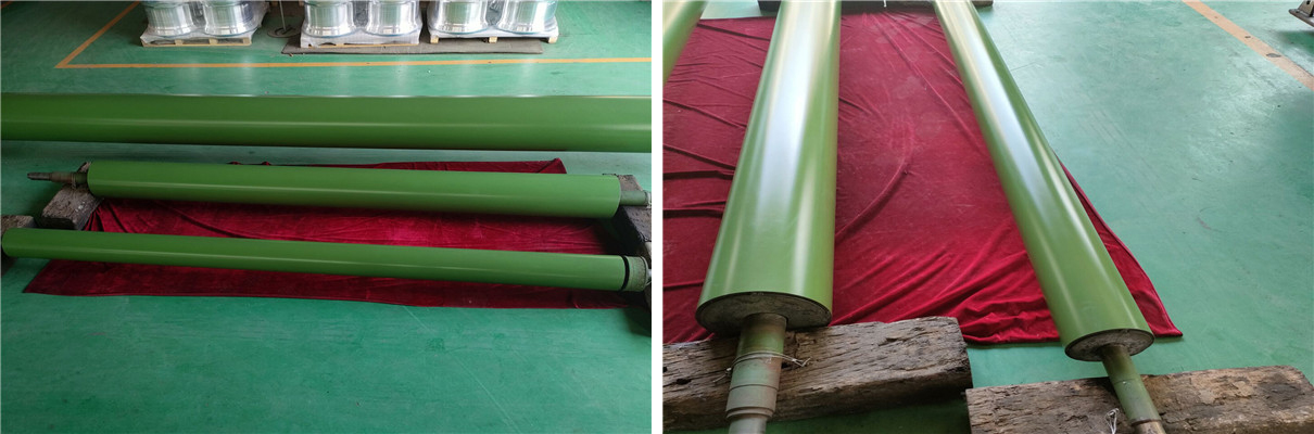 引紙輥表麵特氟龍噴塗強化 引紙輥表麵特氟龍噴塗強化