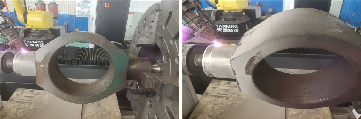 激光熔覆技術是如何修複受損的軸類工件的 激光熔覆技術是如何修複受損的軸類工件的