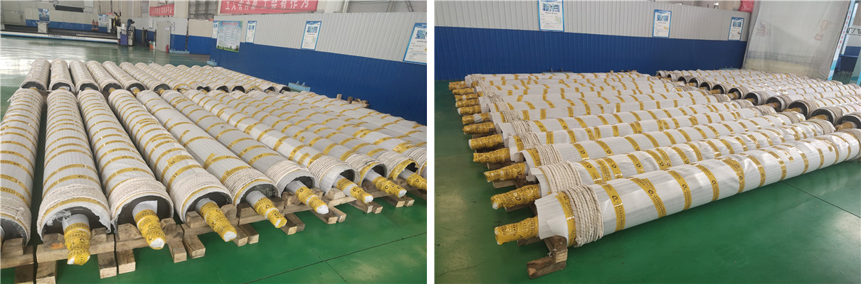 又一批陶瓷輥噴塗完畢整裝待發 又一批陶瓷輥噴塗完畢整裝待發