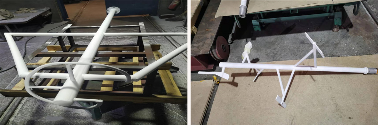 攪拌器表麵等離子噴塗氧化鋁陶瓷塗層 攪拌器表麵等離子噴塗氧化鋁陶瓷塗層